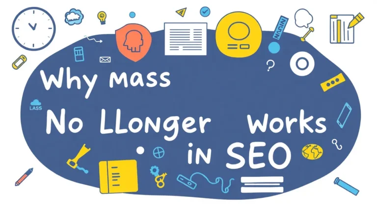 ПОЧЕМУ МАССОВОЕ ПРОИЗВОДСТВО КОНТЕНТА БОЛЬШЕ НЕ РАБОТАЕТ В SEO