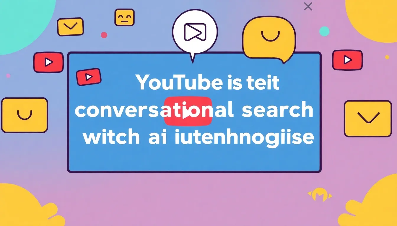 YOUTUBE ТЕСТИРУЕТ РАЗГОВОРНЫЙ ПОИСК С ИИ-ТЕХНОЛОГИЯМИ